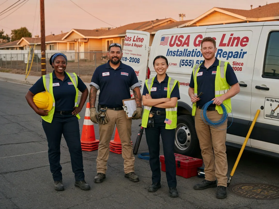 Gas Line Installation company in Garards Fort, PA